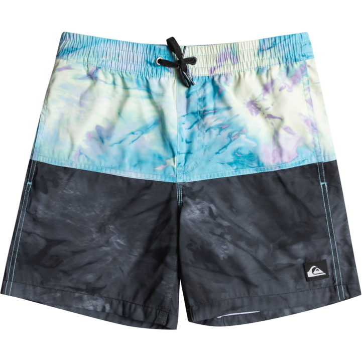 Quiksilver - BUTT LOGO VOLLEY YOUTH 14 - BLACK RADICAL TIMES 231 - Boardshort