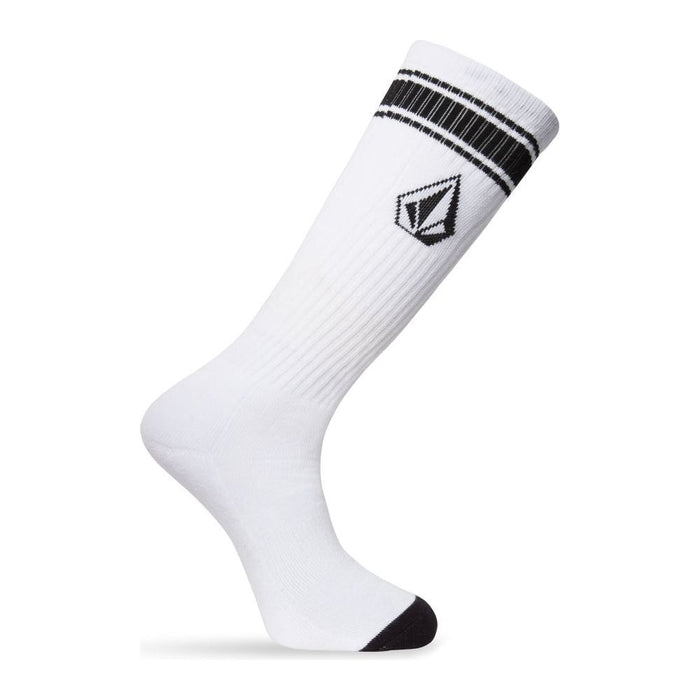 Volcom - HIGH STRIPE SOCK PR - WHITE - Socken