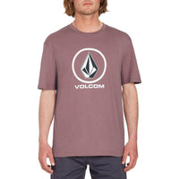 Volcom - CRISP STONE BSC SST - BORDEAUX BROWN - T-Shirt