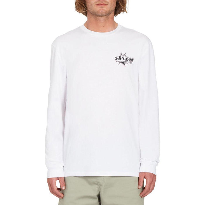 Volcom - V ENT LP LST - WHITE - T-Shirt