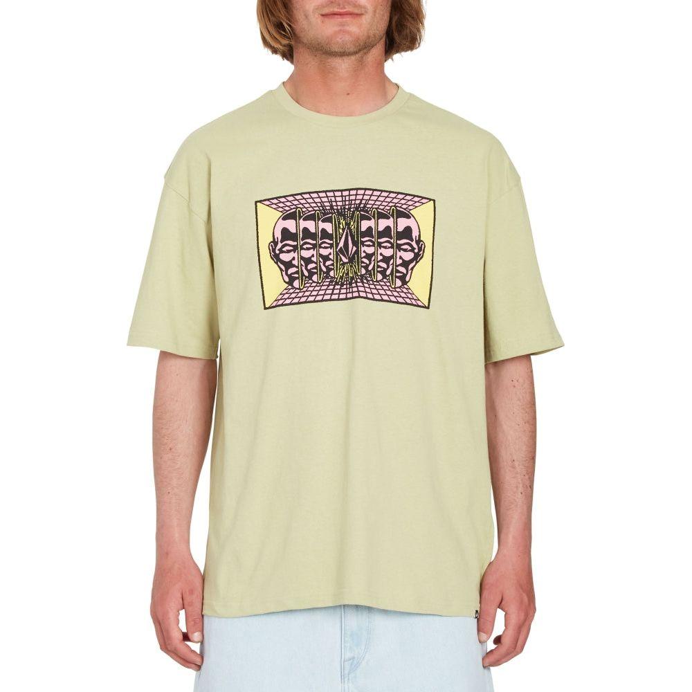 Volcom - MIND INVASION LSE SST 1 - LENTIL GREEN - T-Shirt