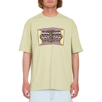 Volcom - MIND INVASION LSE SST 1 - LENTIL GREEN - T-Shirt