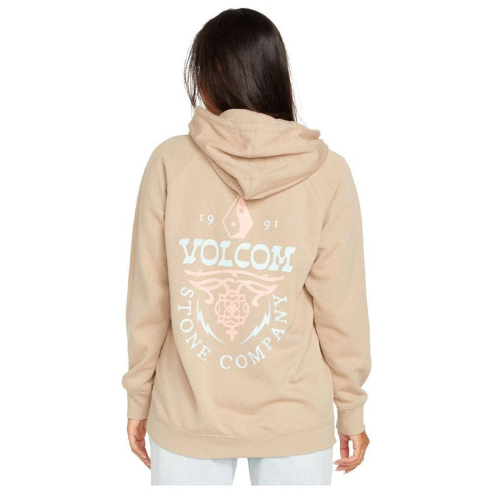 Volcom - TRULY STOKED BF PO - TAUPE - Kapuzenpulli