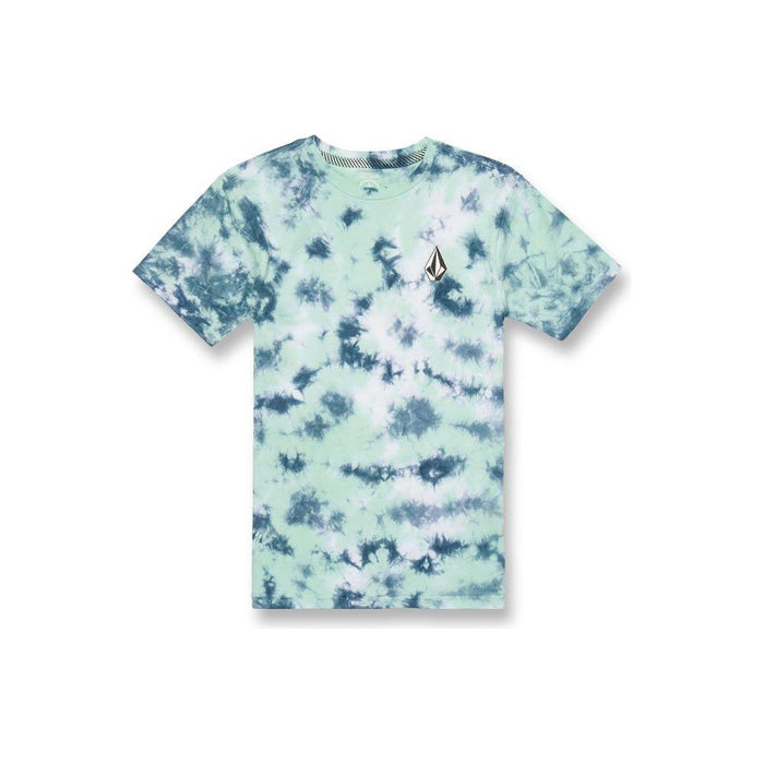 Volcom - ICONIC STONE DYE SST - TEMPLE TEAL - T-Shirt