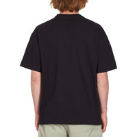 Volcom - CROSSWORLD LSE SST - BLACK - T-Shirt