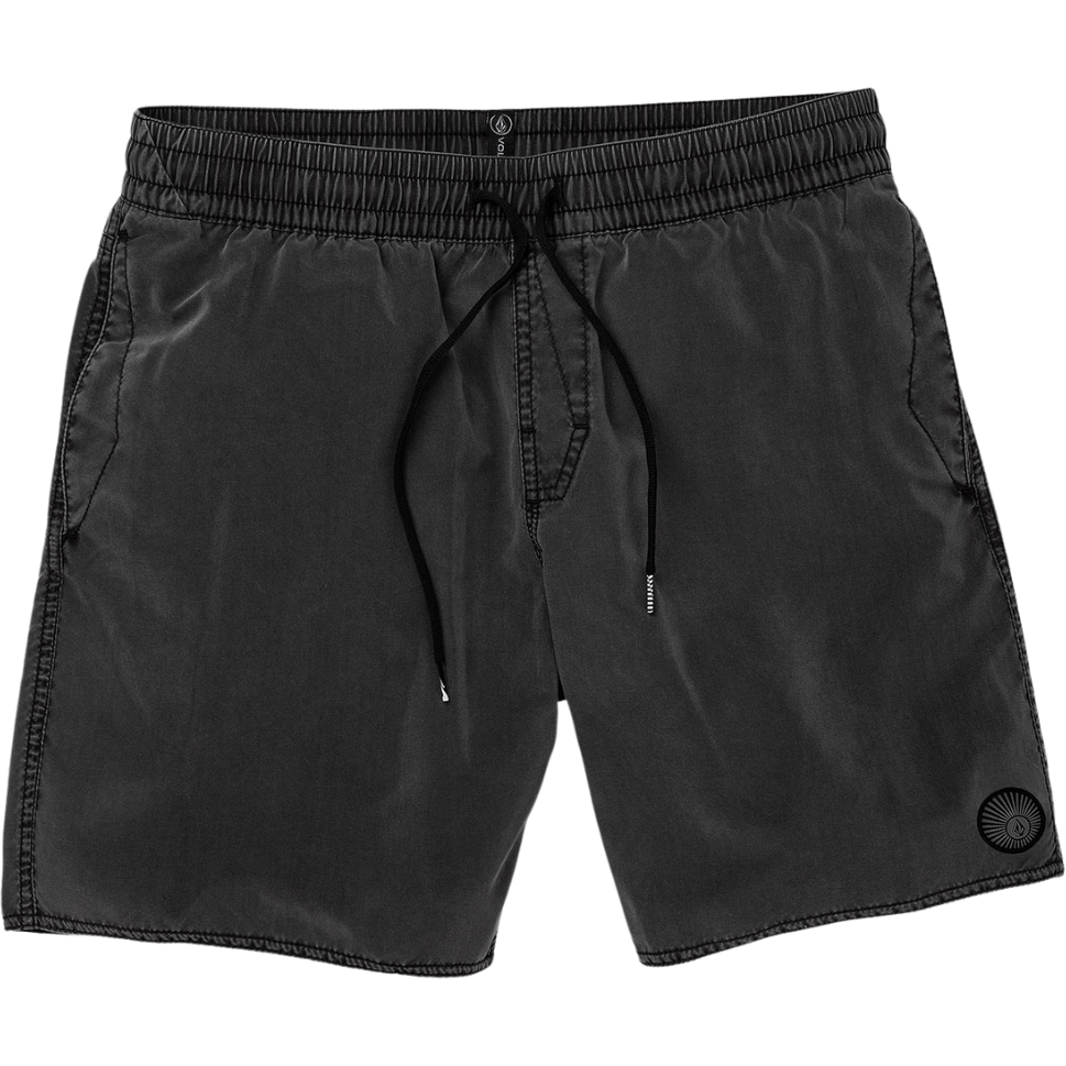 Volcom - CENTER TRUNK 17 - BLACK - Swimshort Men