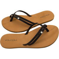 Volcom - THRILLS II - BLACK - Flip Flop