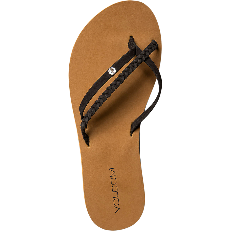 Volcom - THRILLS II - BLACK - Flip Flop