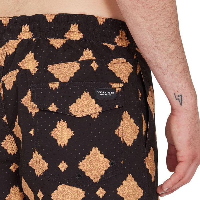 Volcom - POLLY PACK TRUNK 17 - NEW BLACK - Swimshort Men