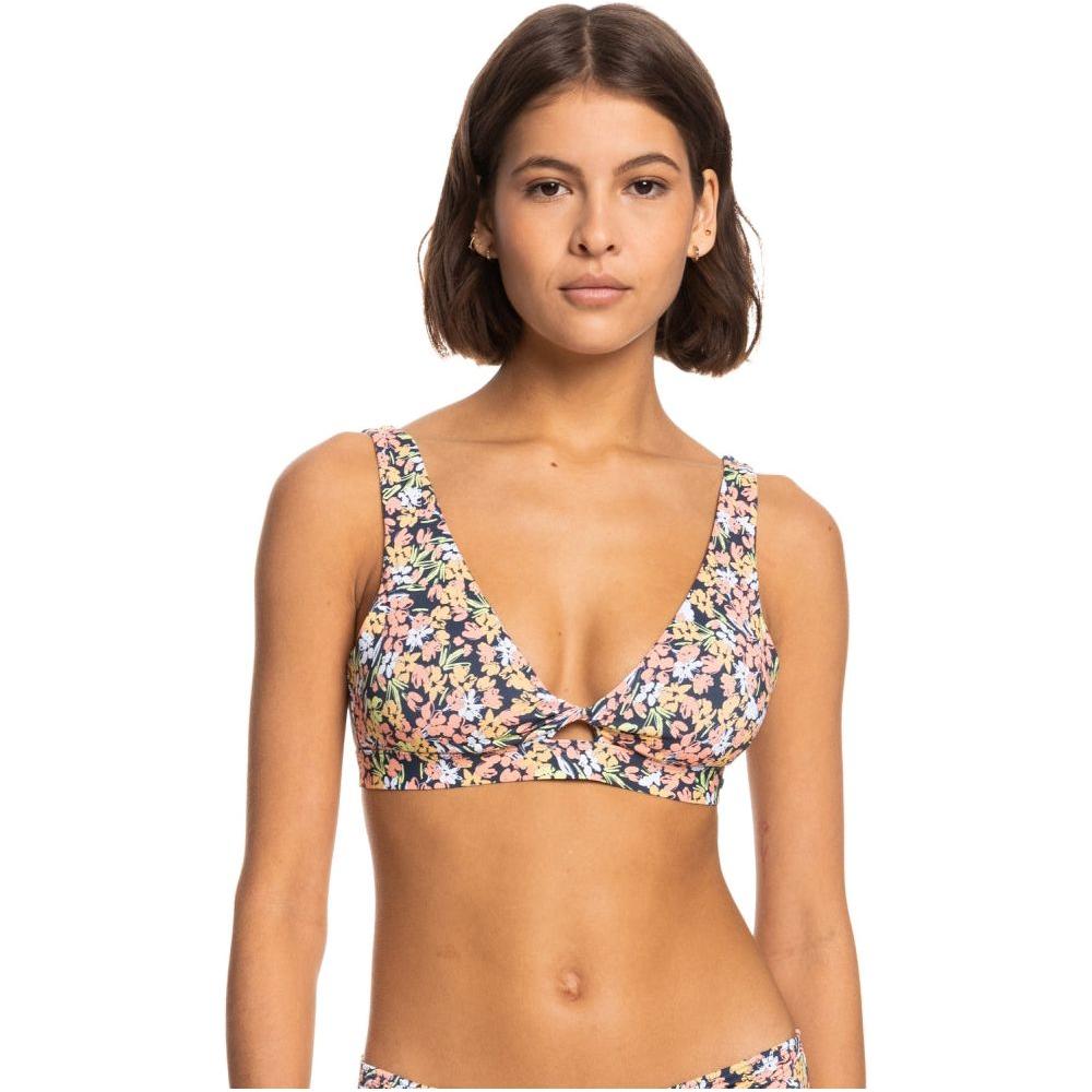 Roxy - PT BEACH CLASSICS TWIST ELONG - MOOD INDIGO DITSY LOVE - Bikini Top