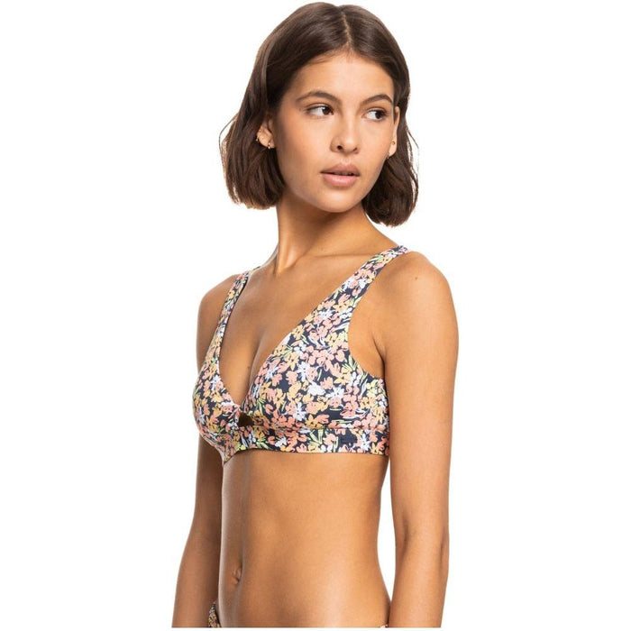 Roxy - PT BEACH CLASSICS TWIST ELONG - MOOD INDIGO DITSY LOVE - Bikini Top