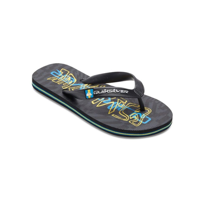 Quiksilver - MOLOKAI ART YOUTH - BLACK 5 - Flip Flop