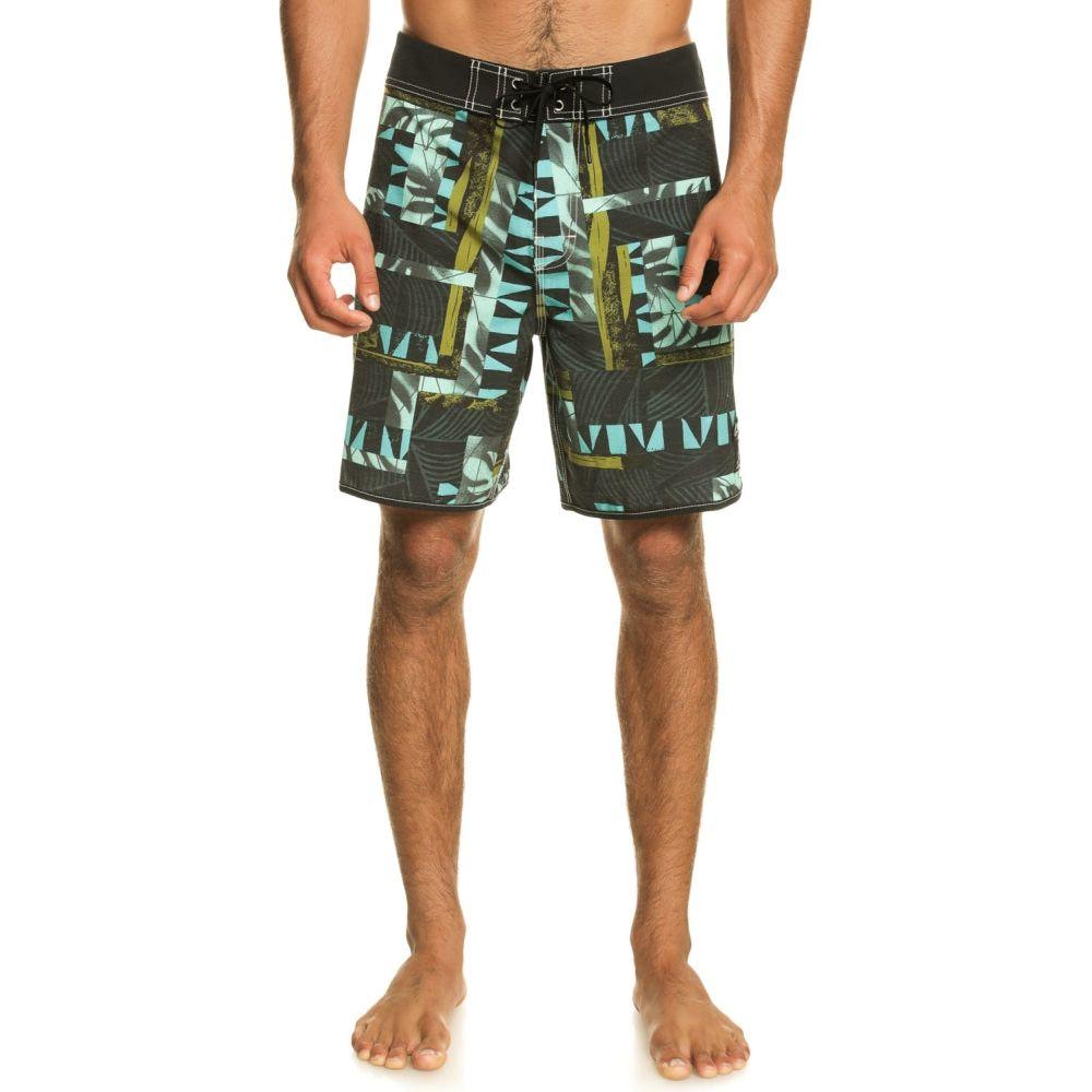 Quiksilver - BLANK CANVAS SCALLOP 18 - BLACK RADICAL TIMES 231 - Boardshort