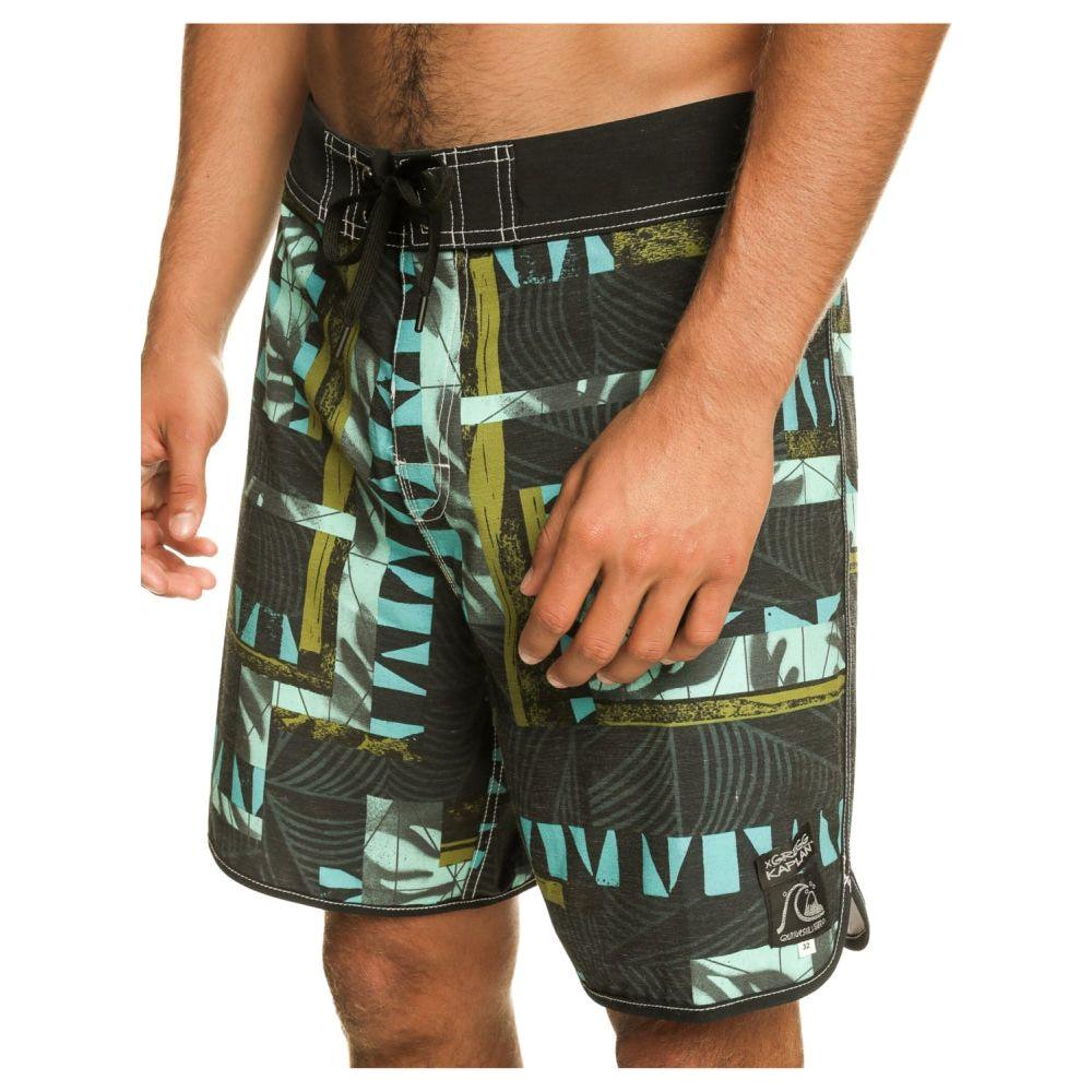 Quiksilver - BLANK CANVAS SCALLOP 18 - BLACK RADICAL TIMES 231 - Boardshort