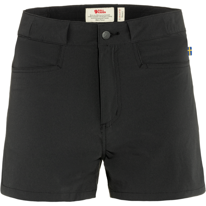 Fjällräven - High Coast Lite Shorts  - Black - Outdoor-Hose Kurz