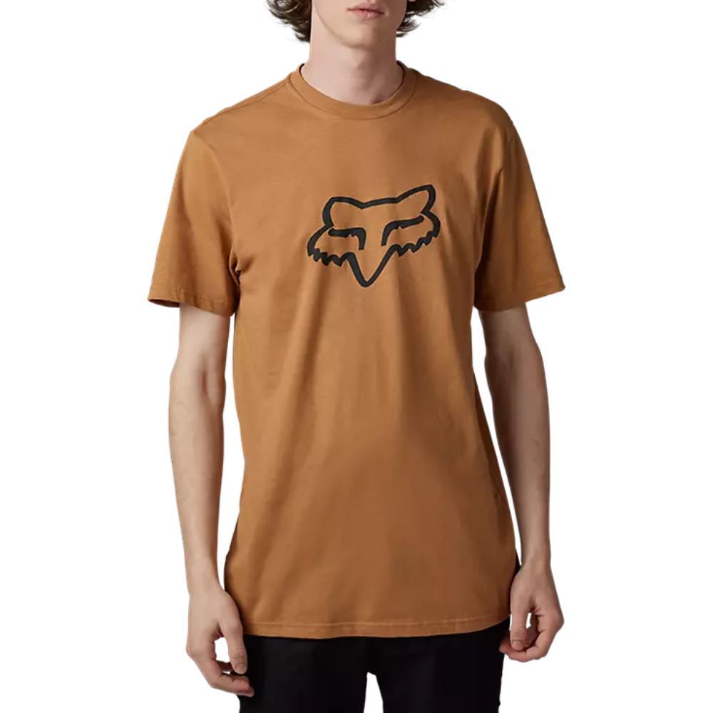 Fox - LEGACY FOX HEAD SS TEE  - COGNAC - T-Shirt