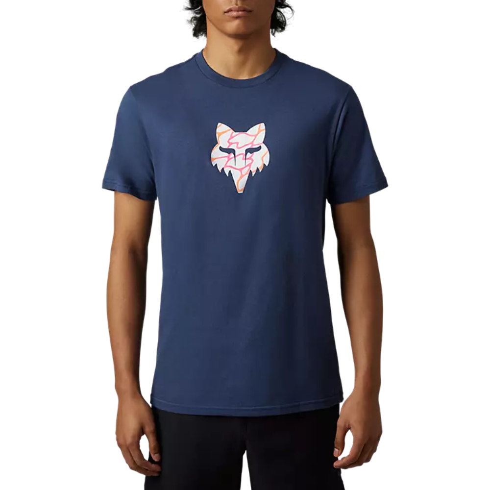 Fox - RYVER SS PREM TEE  - DEEP COBALT - T-Shirt