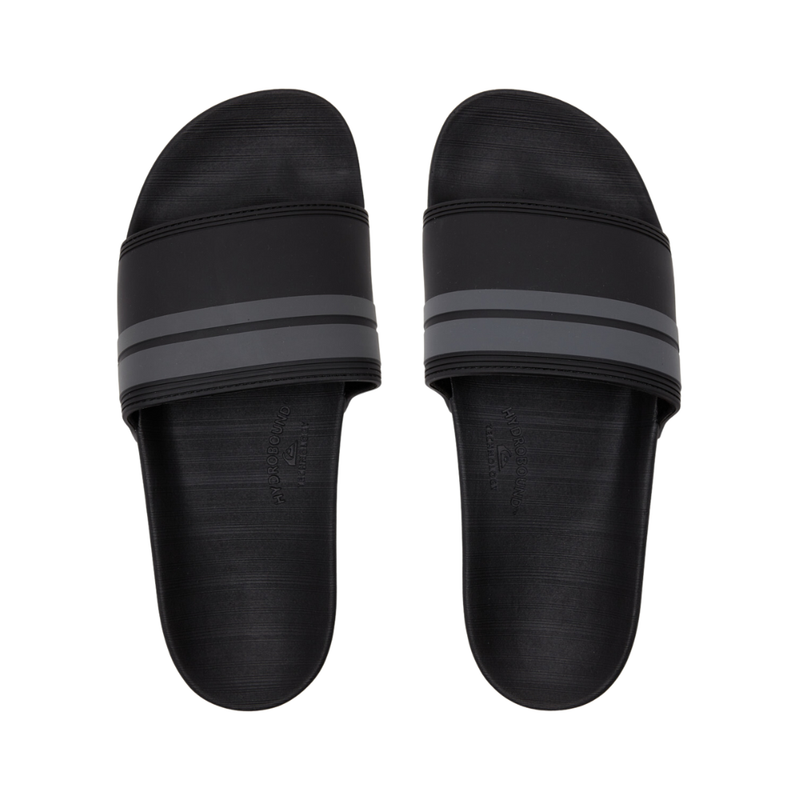 Quiksilver - Rivi Slide - Black/Black/Grey - Slide