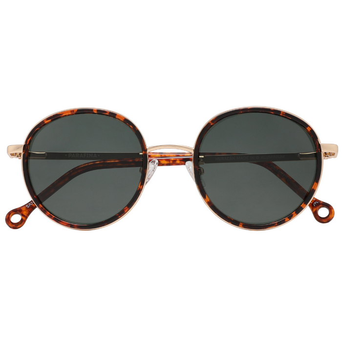 Parafina - HURACAN - TORTOISE/DARK GREEN - Sonnenbrille Metall