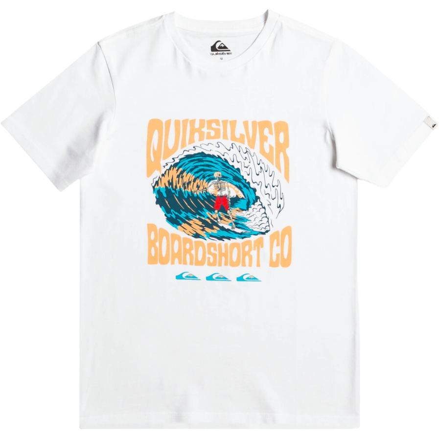 Quiksilver - HIGHER LIFE SS YTH - WHITE - T-Shirt