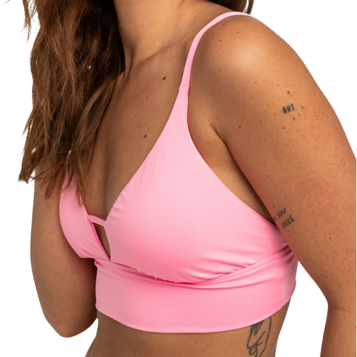 Billabong - SOL SEARCHER V NECK CAMI - PINK DAZE - Bikini Top