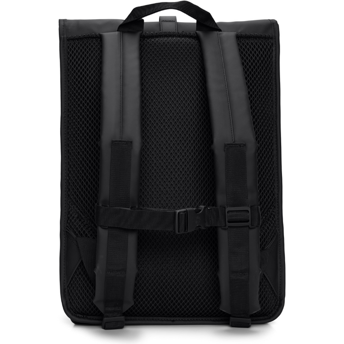 Rains - Rolltop Rucksack W3 - Black - Rolltop