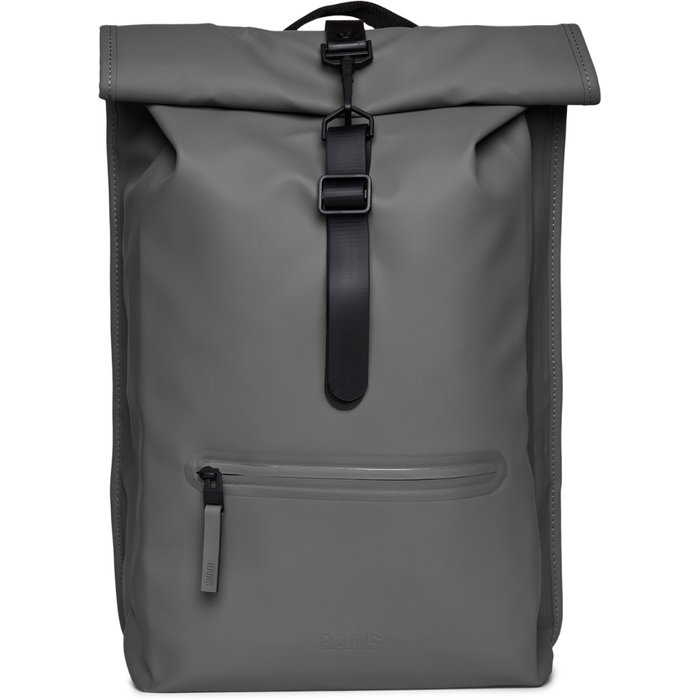 Rains - Rolltop Rucksack W3 - Grey - Rolltop