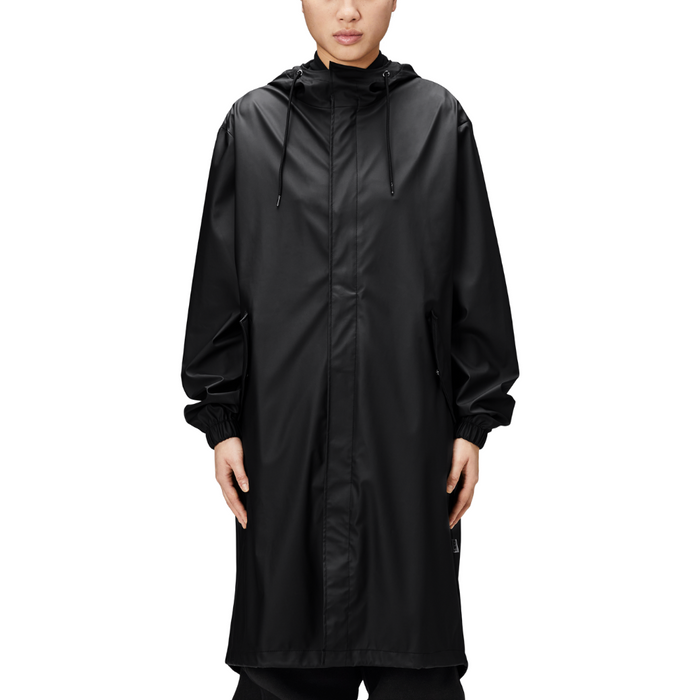 Rains - Fishtail Parka W3 - Black - Regenjacke