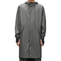 Rains - Fishtail Parka W3 - Grey - Regenjacke