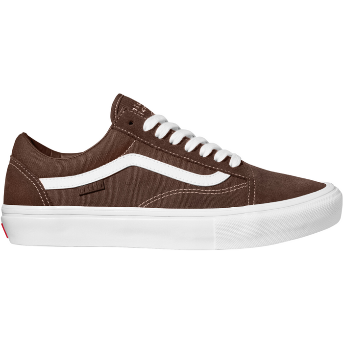 Vans - MN Skate Old Skool - BROWN/WHITE - Skateschuh