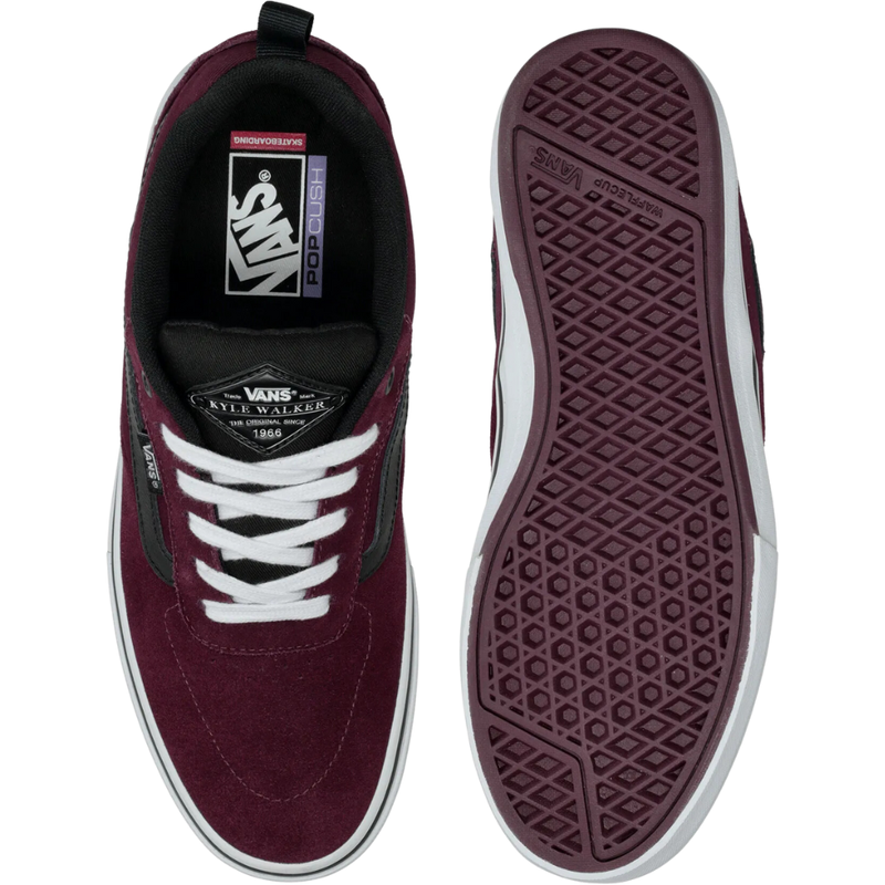 Vans - MN Kyle Walker - PORT/TRUE WHITE - Skateschuh