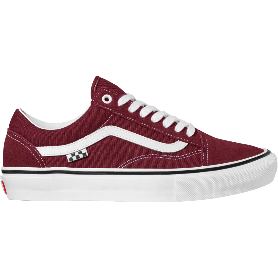 Vans - MN Skate Old Skool - PORT/TRUE WHITE - Skateschuh