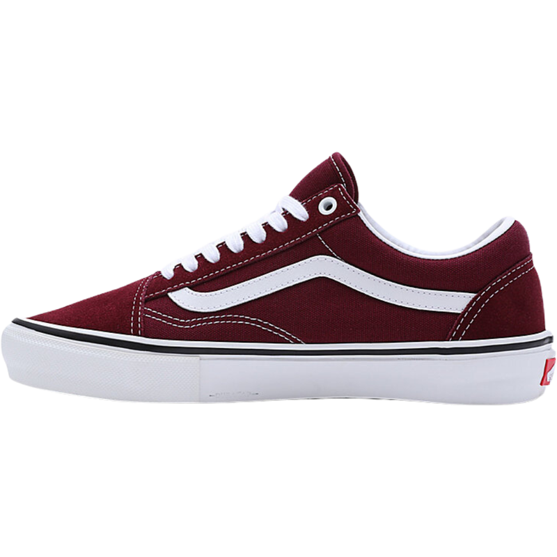 Vans - MN Skate Old Skool - PORT/TRUE WHITE - Skateschuh