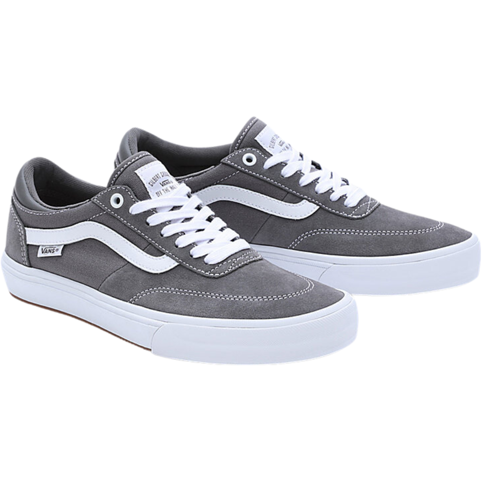 Vans - MN Gilbert Crockett - PEWTER/TRUE WHITE - Skateschuh