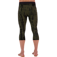 Mons Royale - Cascade Merino Flex 200 3/4 Legging - Olive Tie Dye - Funktions Unterhose Kurz