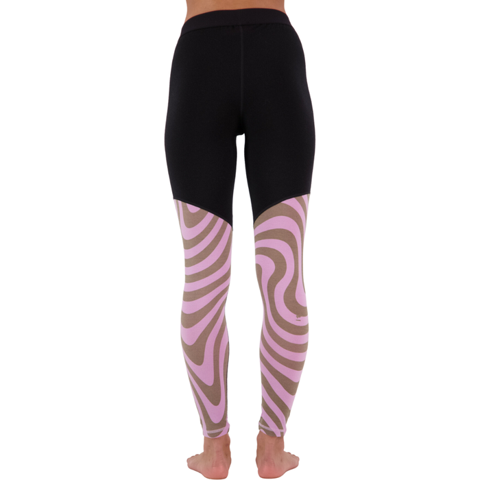 Mons Royale - Cascade Merino Flex 200 Legging - Blazing Trails - Funktions Unterhose Lang