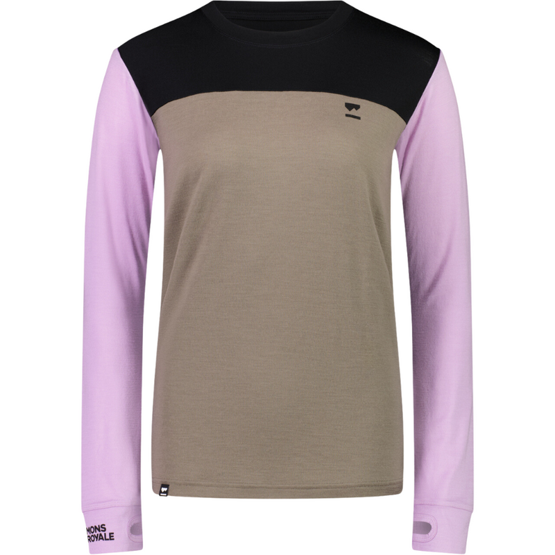 Mons Royale - Yotei LS - Orchid Dawn - Techshirt Langarm