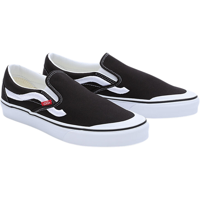 Vans - Classic Slip-On 138 - BLACK/TRUE WHITE - Slipper