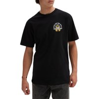 Vans - BREW BROS TUNES SS TEE - BLACK - T-Shirt