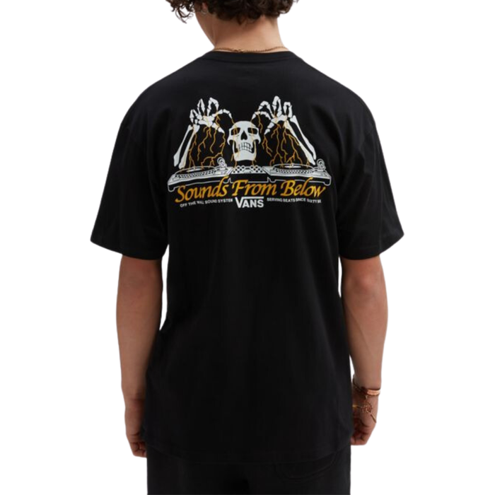 Vans - SOUNDS FROM BELOW SS TEE - BLACK - T-Shirt