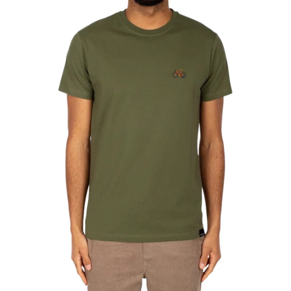 Iriedaily - Peaceride Emb Tee  - d olive - T-Shirt