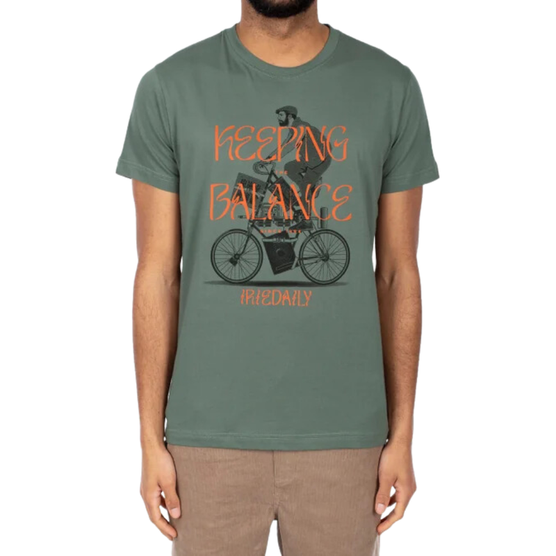 Iriedaily - Balance Bike Tee  - jungle green - T-Shirt