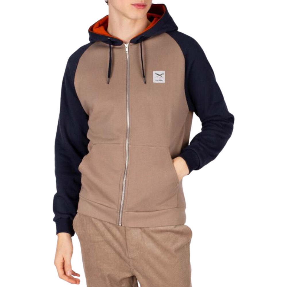 Iriedaily - De College 2 Zip Hood  - clay - Zip Hoodie