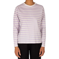 Iriedaily - Stripe Flag LS  - l.violett - T-Shirt Langarm