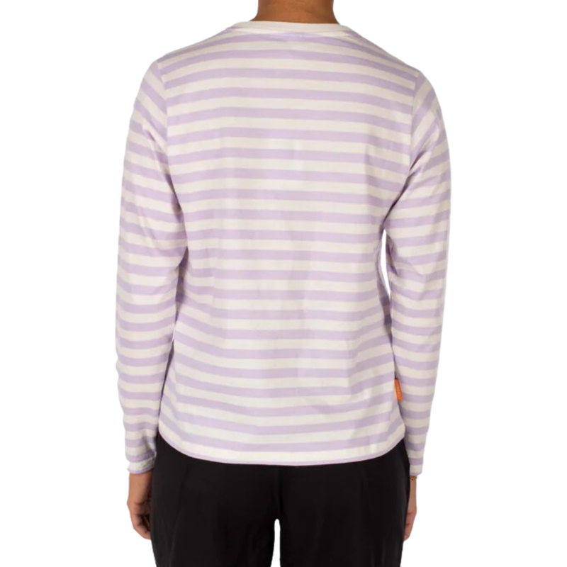 Iriedaily - Stripe Flag LS  - l.violett - T-Shirt Langarm