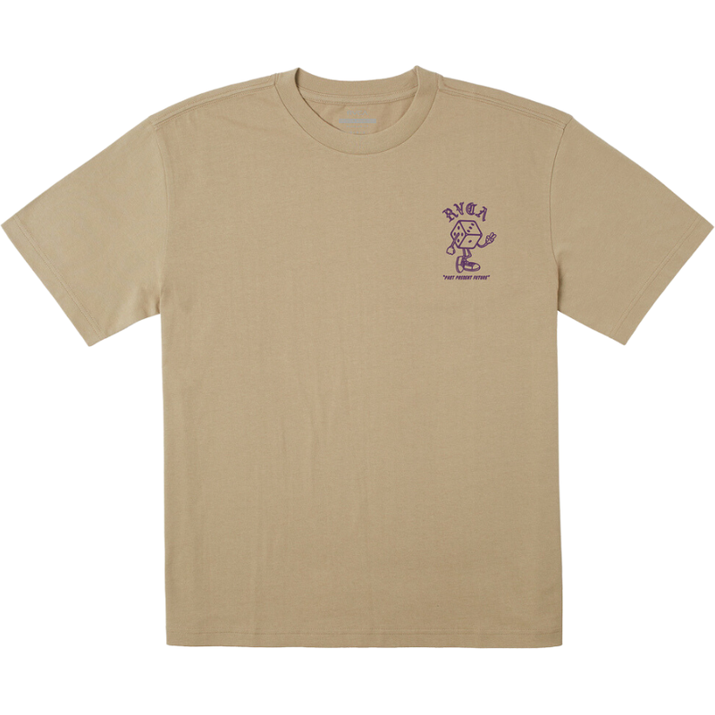 RVCA - PAIR O DICE SS - KHAKI - T-Shirt