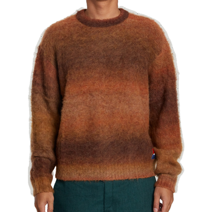 RVCA - SPUN SPIRIT STUDIO SWEATER - RED EARTH - Pullover