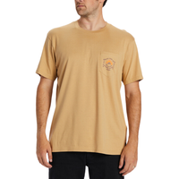 Billabong - TROPICS PKT - DUSTY GOLD - T-Shirt