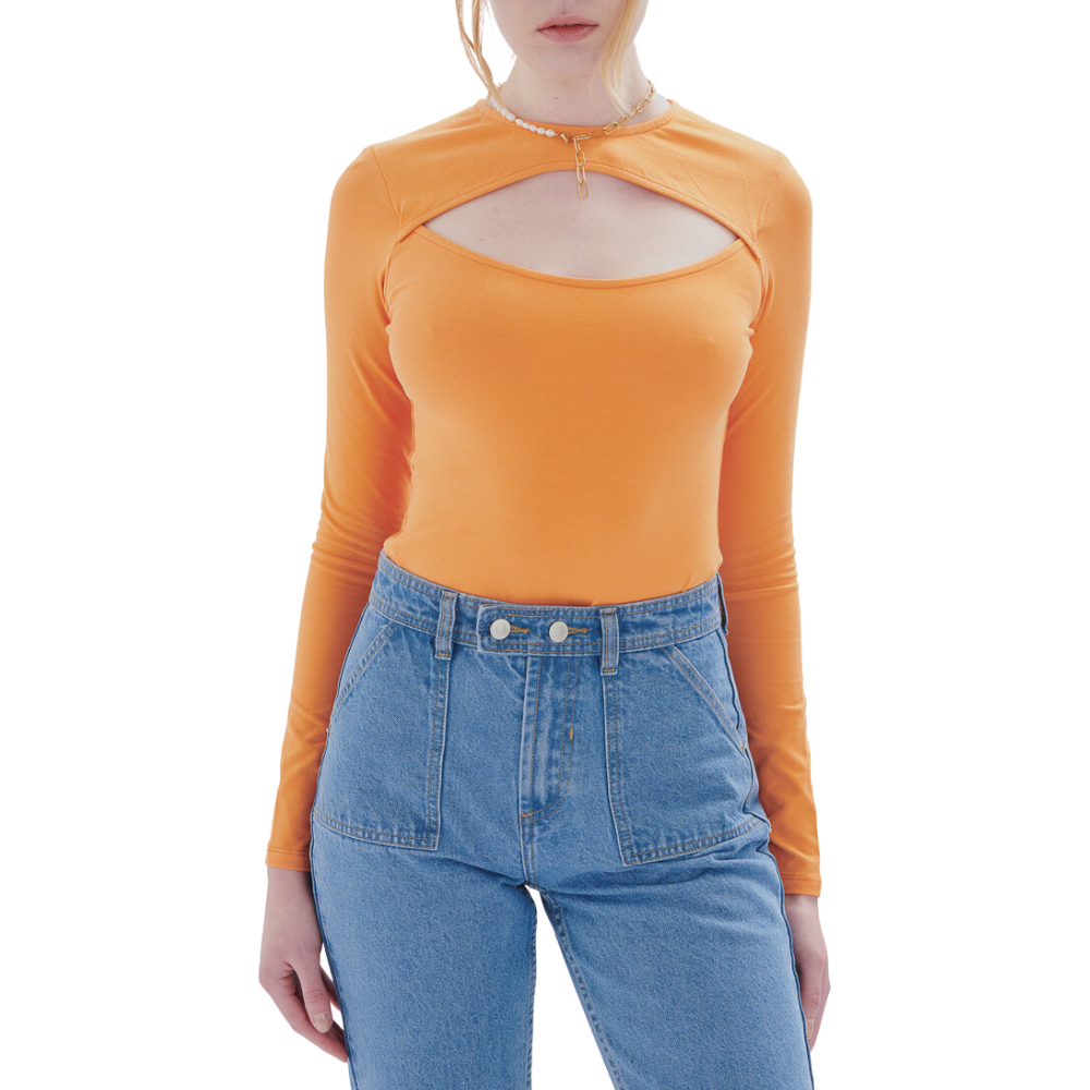 24 Colours - Body - orange - Fashion Top