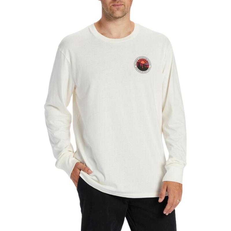 Billabong - ROCKIES LS - OFF WHITE - T-Shirt Langarm